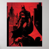 Die Illustration des Comic Batman Poster (Vorne)