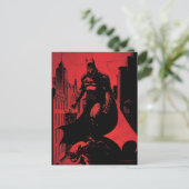 Die Illustration des Comic Batman Postkarte (Stehend Vorderseite)