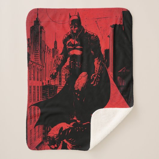 Die Illustration des Comic Batman Sherpadecke (Vorderseite)