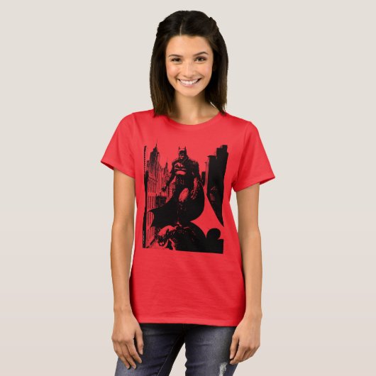 Die Illustration des Comic Batman T-Shirt (Vorne ganz)