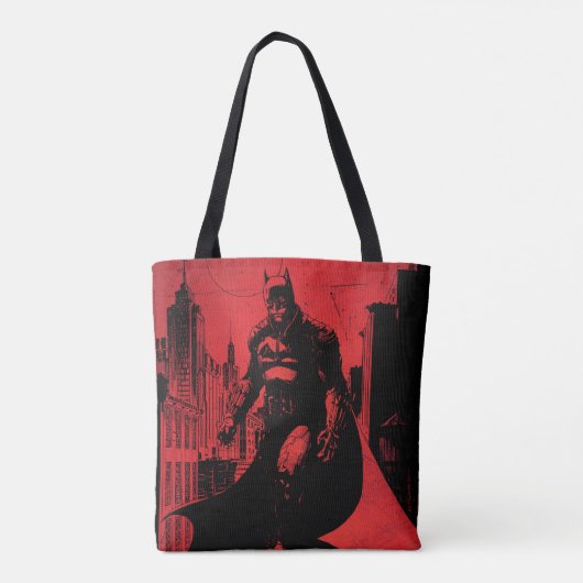 Die Illustration des Comic Batman Tasche (Rückseite)