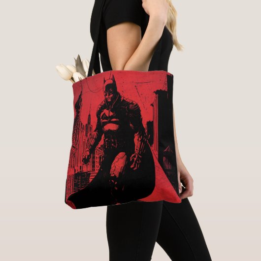 Die Illustration des Comic Batman Tasche (Von Nahem)