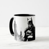Die Illustration des Comic Batman Tasse (Vorderseite Links)