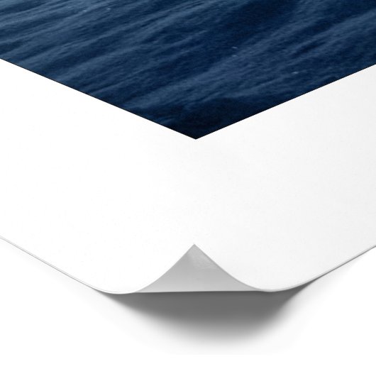 Die imaginäre Richtung der Zeit II Poster (Ecke)