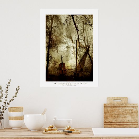 Die imaginäre Richtung der Zeit Poster (Küche)