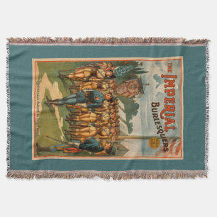 Die Imperial Burlesquers weibliche Soldaten spiele Decke