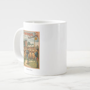 Die Imperial Burlesquers weibliche Soldaten spiele Jumbo-Tasse
