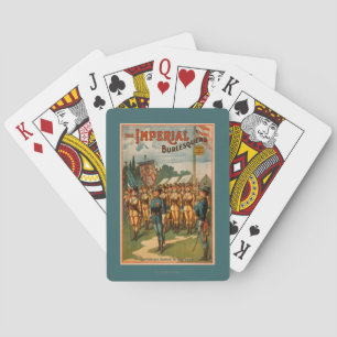 Die Imperial Burlesquers weibliche Soldaten spiele Spielkarten