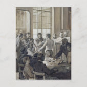 Die Impfung Postkarte (Vorderseite)