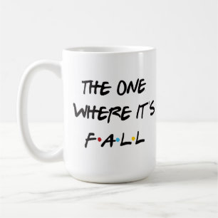 Die, in der es Herbst ist Kaffeetasse