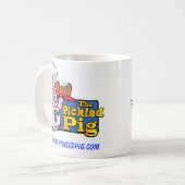 Die in Essig eingelegte Schwein-Kaffee-Tasse Kaffeetasse (Vorderseite Links)