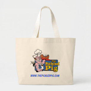 Die in Essig eingelegte Schwein-Taschen-Tasche Jumbo Stoffbeutel