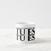 Die in meinem Kopf, tu es, tu es Espressotasse (Vorderseite)