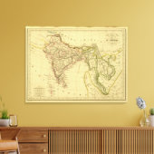 die Indie Leinwanddruck (Insitu (Wohnzimmer))