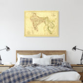 die Indie Leinwanddruck (Insitu (Schlafzimmer))