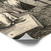 Die indische Hungersnot Poster (Ecke)