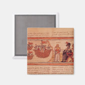 Die indische Prinzessin Malinche oder Dona Marina Magnet (Vorderseite/Rückseite)