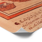 Die indische Prinzessin Malinche oder Dona Marina Poster (Ecke)