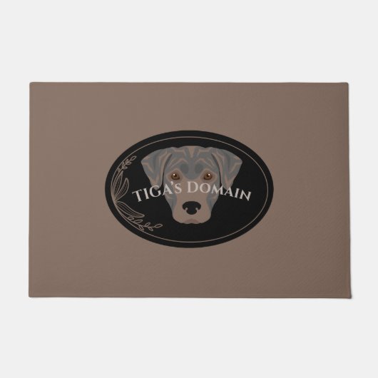 Die individuell anpassbare Türmatte der TIGA (Vorderseite)