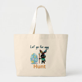 Die individuell gestaltbare Osterzimmertasche - "L Jumbo Stoffbeutel