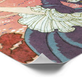 Die Indolents, Illustration für "Fetes Galantes" Poster (Ecke)