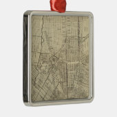Die Industrie der Welt Silbernes Ornament (Rechts)