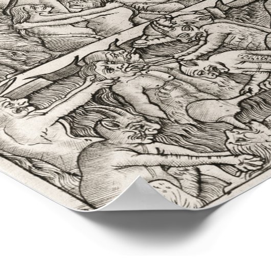 Die Inferno nach Dante Poster (Ecke)