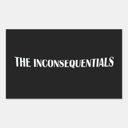 Die Infolge, die wir Menschen alle das Volk Rechteckiger Aufkleber (Vorderseite)