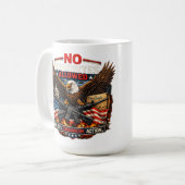 Die Informierten Kaffeetasse (Vorderseite Links)