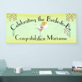 Die Ingwer Braut zum Duschen / Party Banner (Messe)