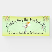 Die Ingwer Braut zum Duschen / Party Banner (Horizontal)