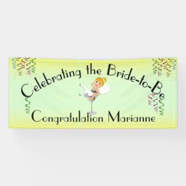 Die Ingwer Braut zum Duschen / Party Banner