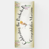 Die Ingwer Braut zum Duschen / Party Banner (Vertikal)