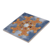 "Die Ingwer-Jungen-" Lebkuchen Skydiving Bildung Fliese (Seite)