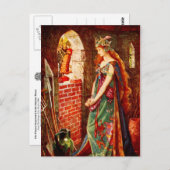 Die inhaftierte Prinzessin Postkarte (Vorne/Hinten)