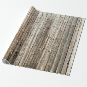 Die Inneneinrichtung aus altem Holz, das Backgröss Geschenkpapier