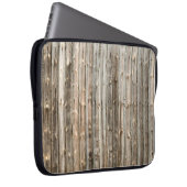 Die Inneneinrichtung aus altem Holz, das Backgröss Laptopschutzhülle (Vorne Rechts)