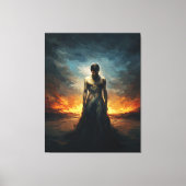 Die innere Flamme Leinwanddruck (Vorderseite)