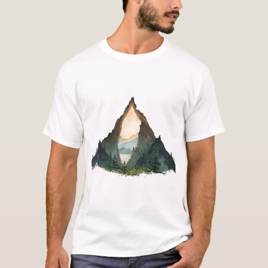 Die innere Form des Berges T-Shirt (Vorderseite)