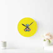 Die innere Sonne Runde Wanduhr (Zuhause)
