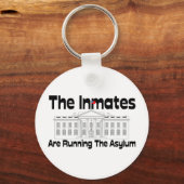 Die Insassen betreiben das Asyl Schlüsselanhänger (Vorderseite)