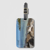 Die Insel Aruba Gepäckanhänger (Vorderseite Vertikal)