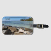 Die Insel Aruba Gepäckanhänger (Vorderseite (Horizontal))