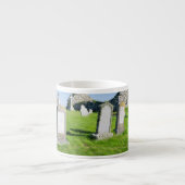 Die Insel Benbecula (Beinn nam Fadhla) Espressotasse (Vorderseite)