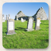 Die Insel Benbecula (Beinn nam Fadhla) Getränkeuntersetzer (Vorderseite)