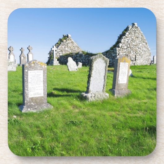 Die Insel Benbecula (Beinn nam Fadhla) Getränkeuntersetzer (Vorderseite)