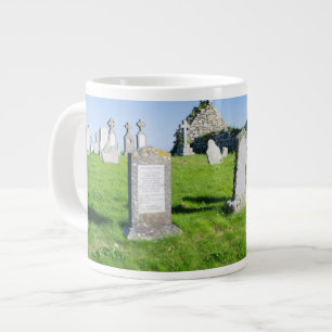 Die Insel Benbecula (Beinn nam Fadhla) Jumbo-Tasse