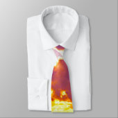 Die Insel-Blau-Krawatte Krawatte (Gebunden)