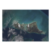 Die Insel der Bahamas-Andros Fotodruck (Vorne)
