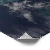 Die Insel der Bahamas-Andros Poster (Ecke)